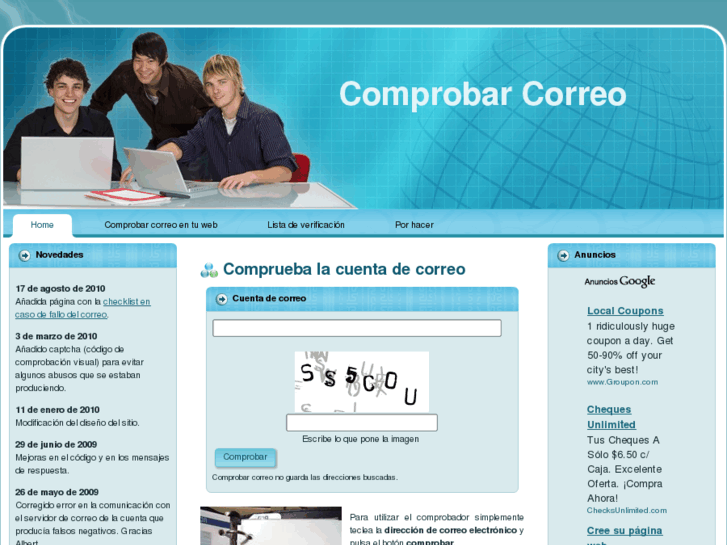 www.comprobarcorreo.com