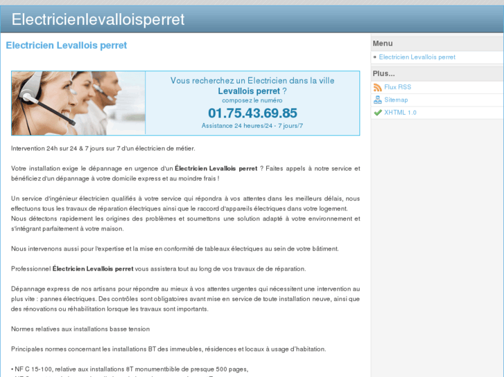 www.electricienlevalloisperret.com