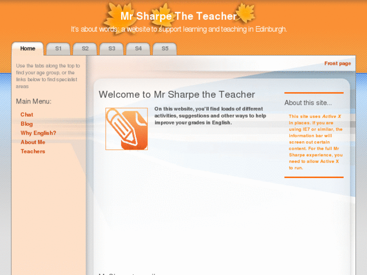 www.mrsharpetheteacher.com