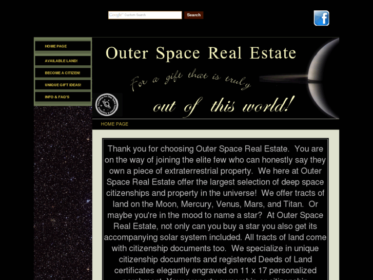 www.outerspacerealestate.com
