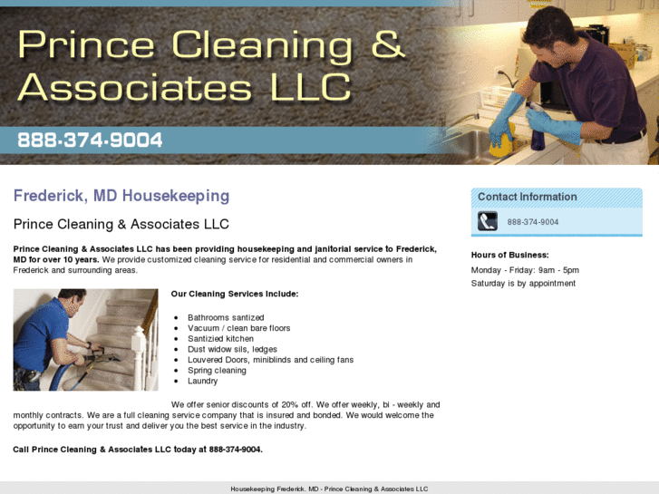 www.princecleaningandassociatesllc.com