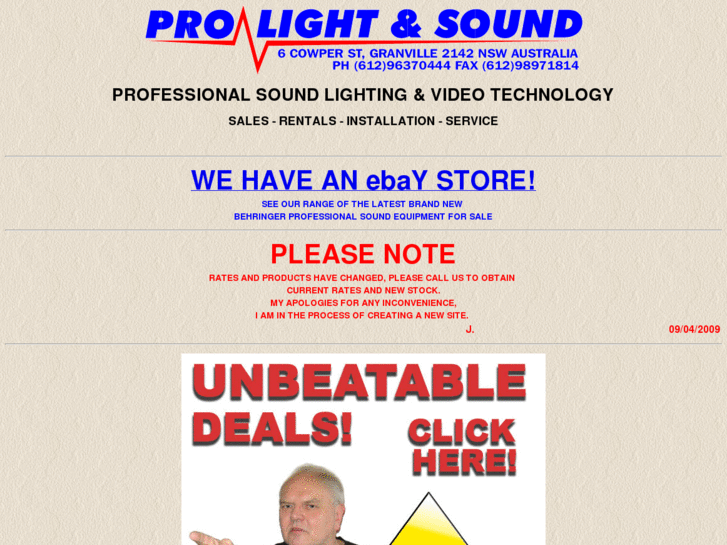 www.prolight.com.au