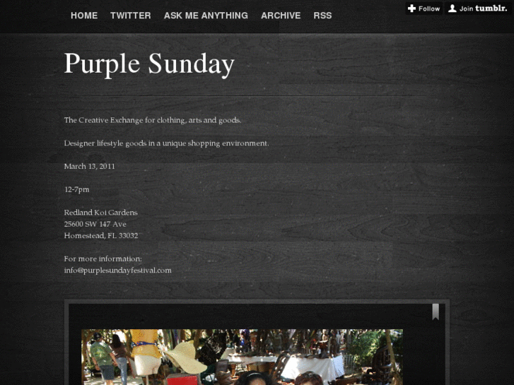 www.purplesundayfestival.com