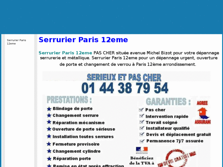 www.serrurierparis12eme.org