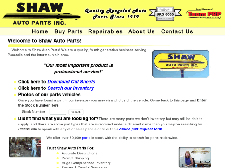 www.shawautoparts.com