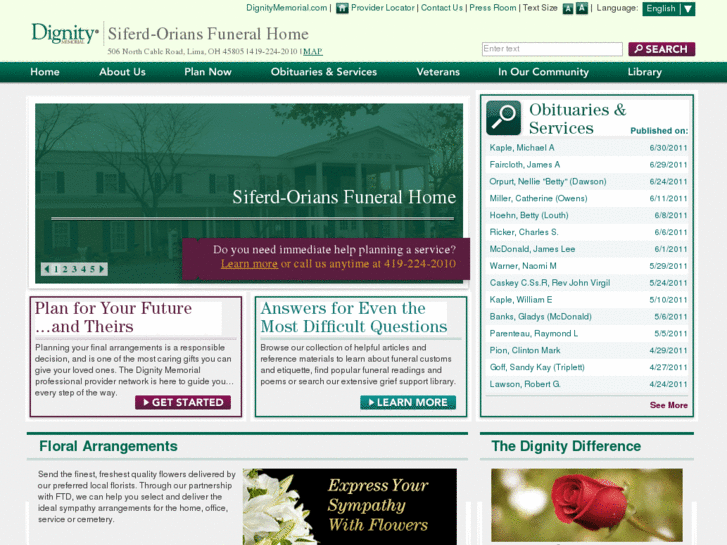 www.siferd-oriansfuneralhome.com