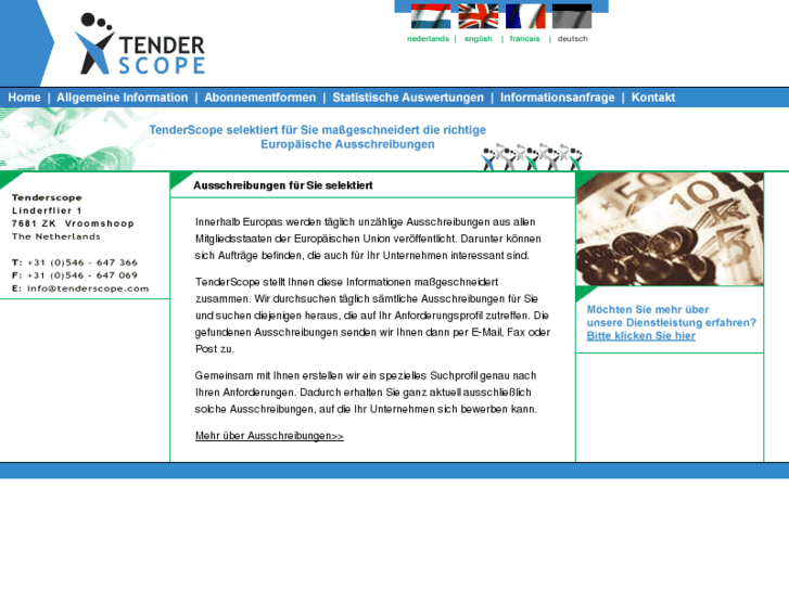 www.tenderscope.de