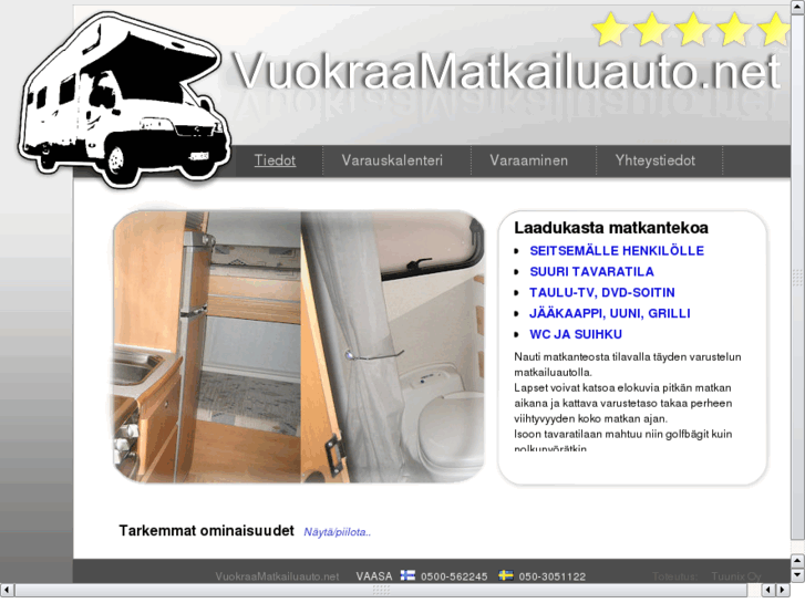 www.vuokraamatkailuauto.net