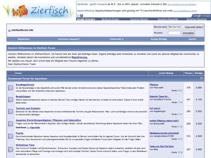 www.zierfisch-forum.de