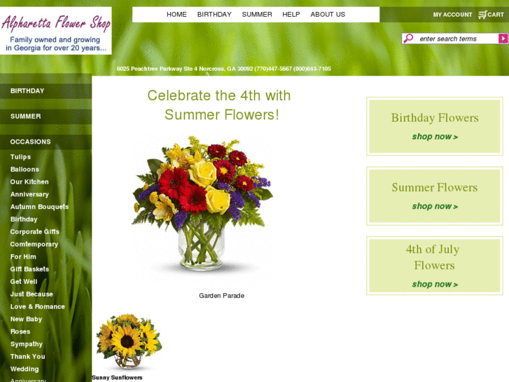 www.alpharettaflowershop.com