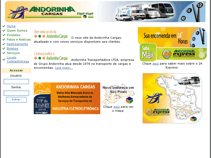 www.andorinhacargas.com.br