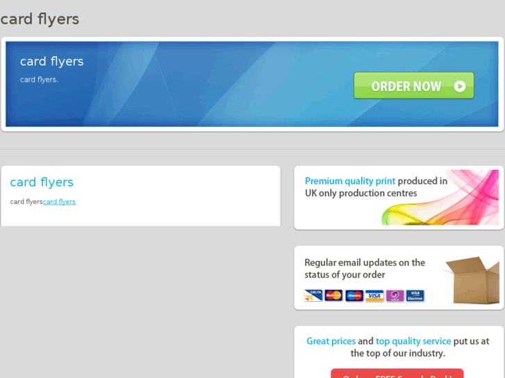 www.cardflyers.com