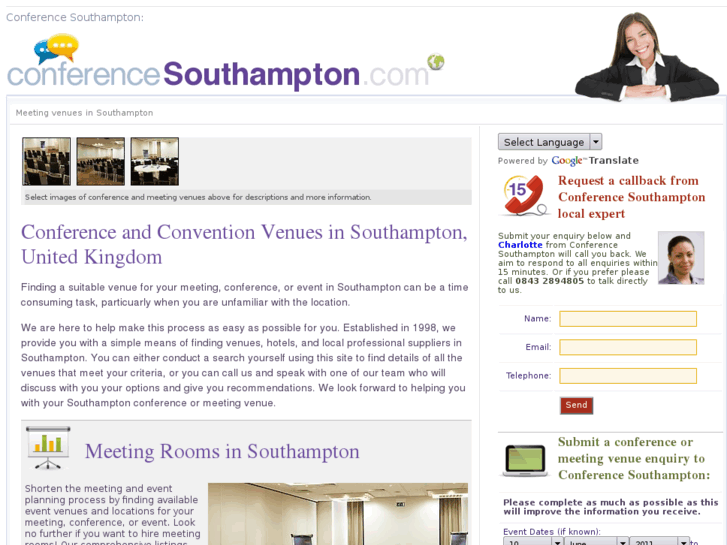 www.conferencesouthampton.com