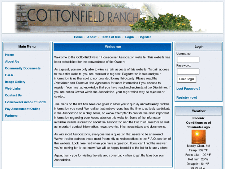 www.cottonfieldranchhoa.com