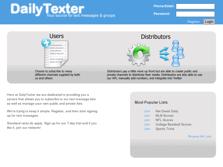 www.dailytexter.com