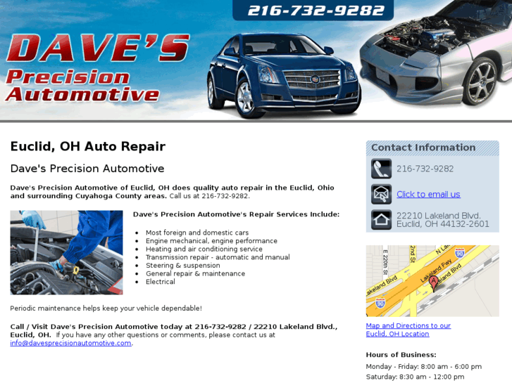 www.davesprecisionautomotive.com