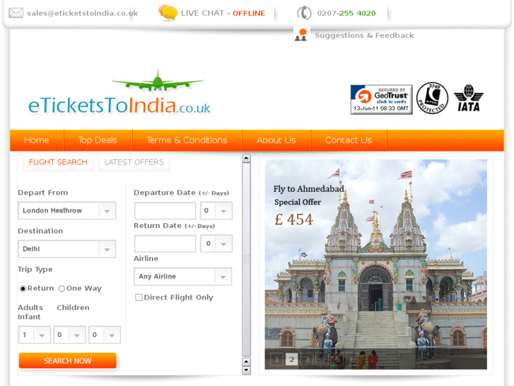 www.eticketstoindia.co.uk