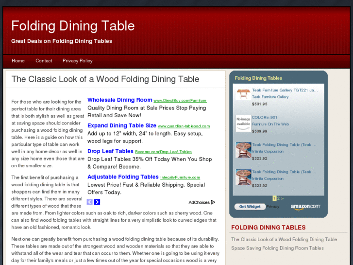 www.foldingdiningtable.net