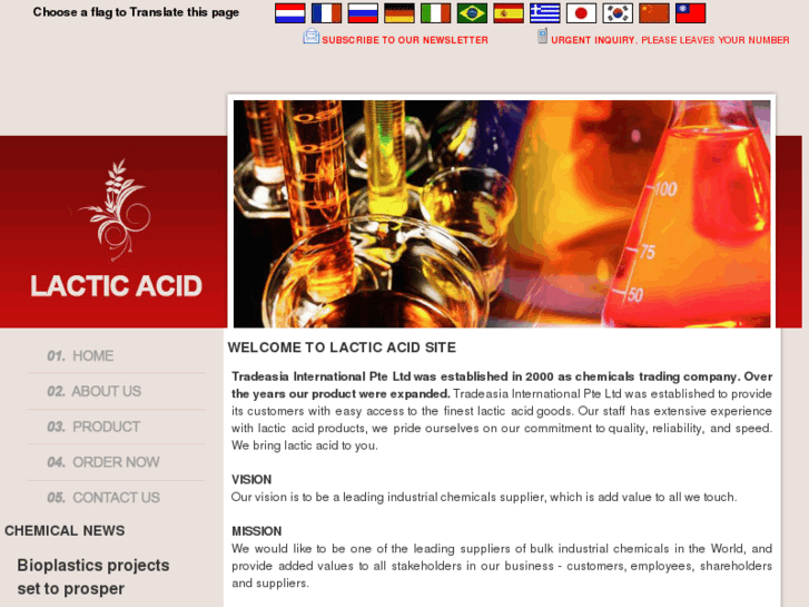 www.lactic-acid.net