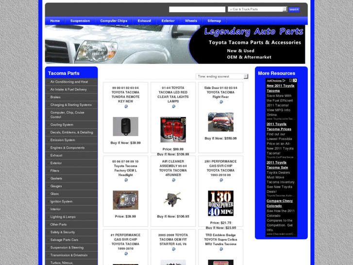 www.legendaryautoparts.com