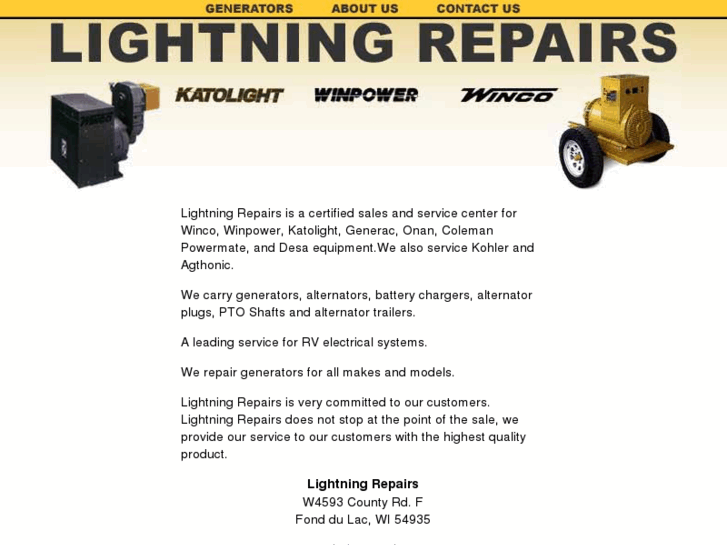 www.lightning-repairs.com