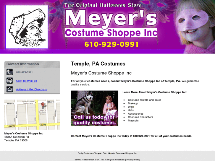 www.meyerscostumeshoppe.com