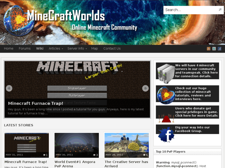 www.minecraftworlds.net