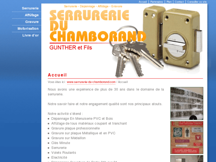 www.serrurerie-du-chamborand.com