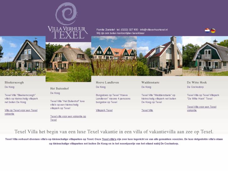 www.texelvilla.nl