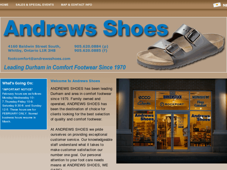 www.andrewsshoes.com