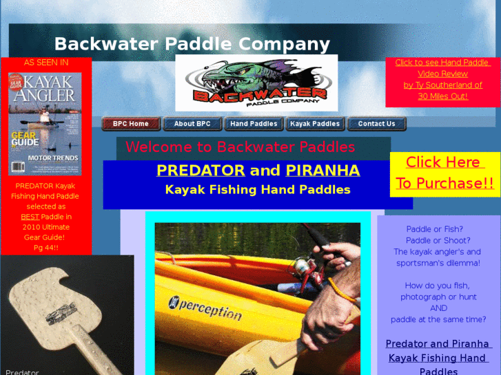 www.backwaterpaddles.com