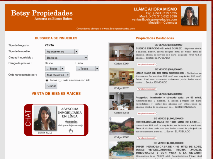 www.betsypropiedades.com