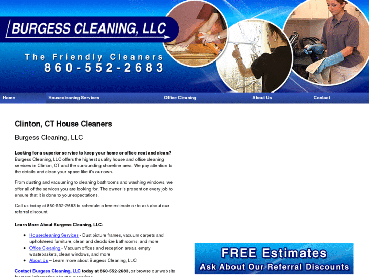 www.burgesscleaningct.com