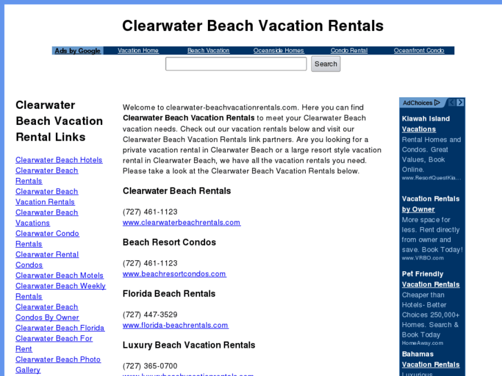 www.clearwater-beachvacationrentals.com