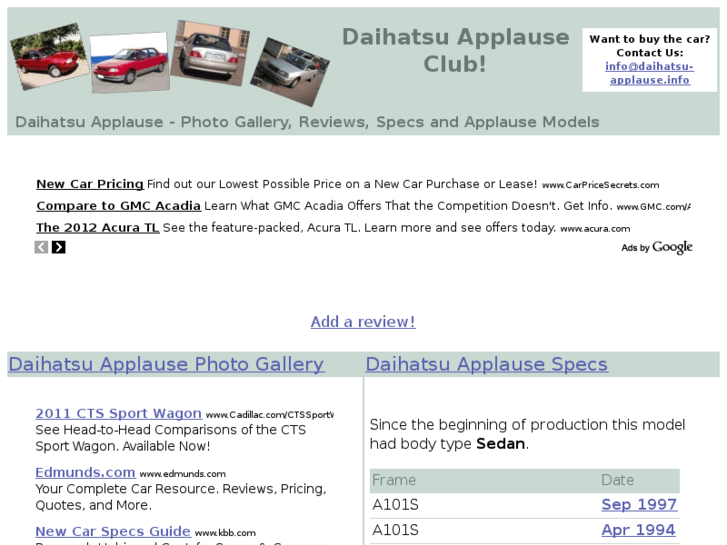 www.daihatsu-applause.info