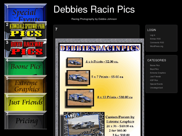 www.debbiesracinpics.com