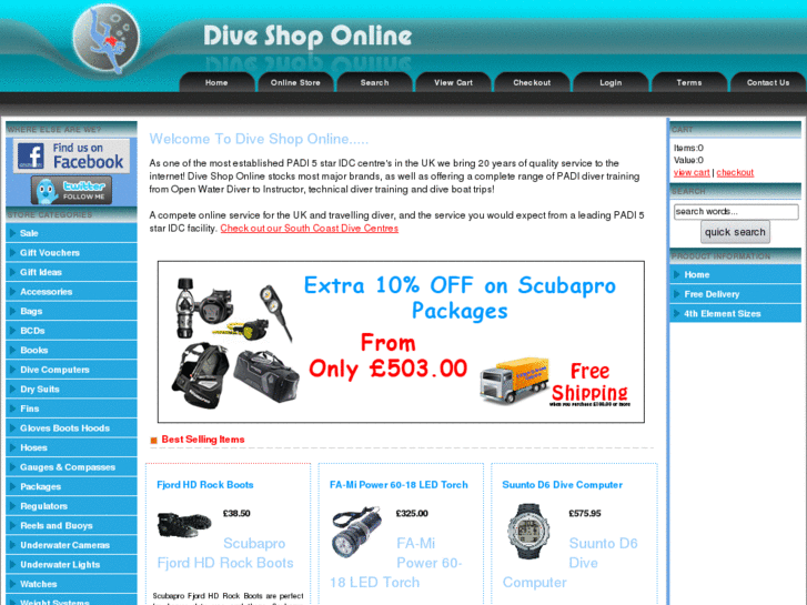 www.diveshoponline.co.uk