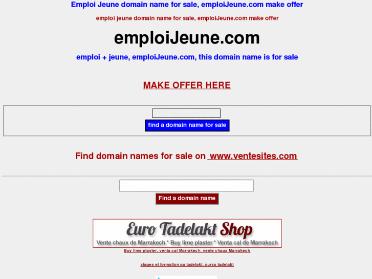 www.emploijeune.com