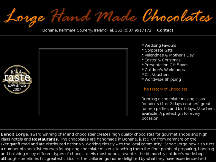 www.lorgechocolate.com