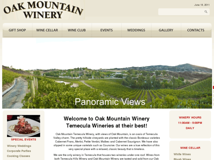 www.oakmountainwinery.com