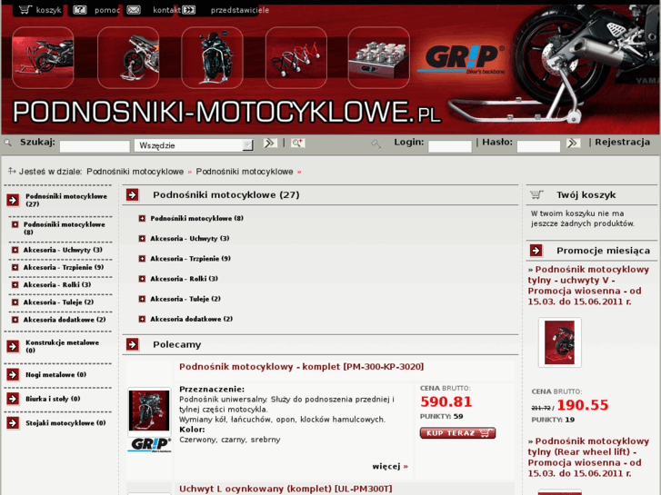 www.podnosniki-motocyklowe.pl