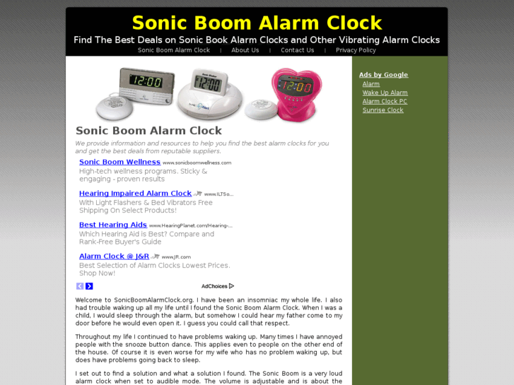 www.sonicboomalarmclock.org