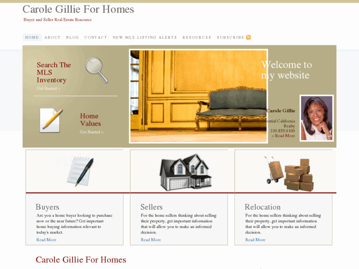 www.carolegillieforhomes.com