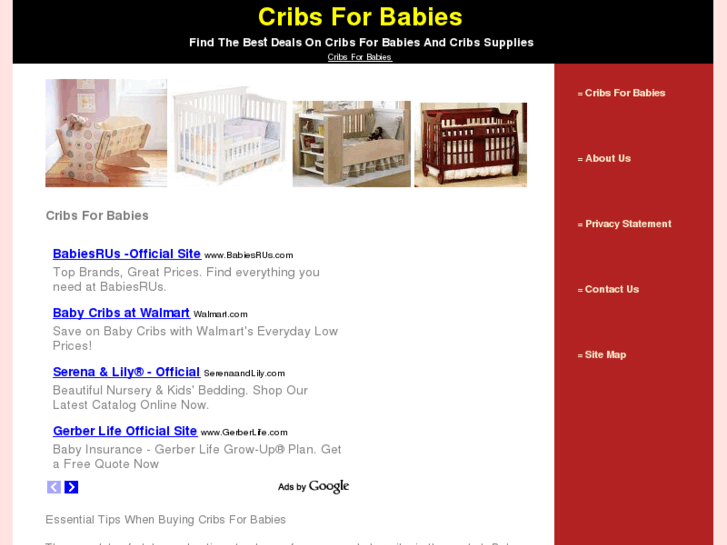 www.cribs-for-babies.net