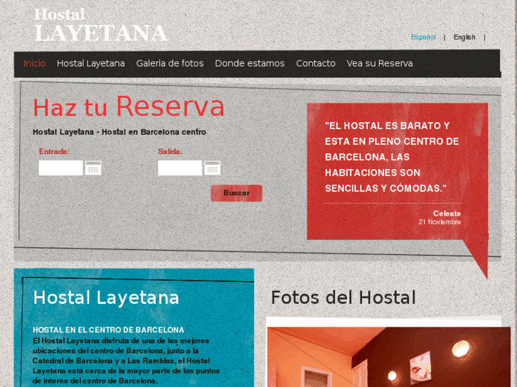 www.hostallayetana.es