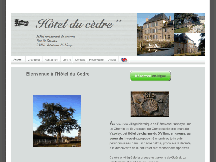 www.hotelducedre.fr