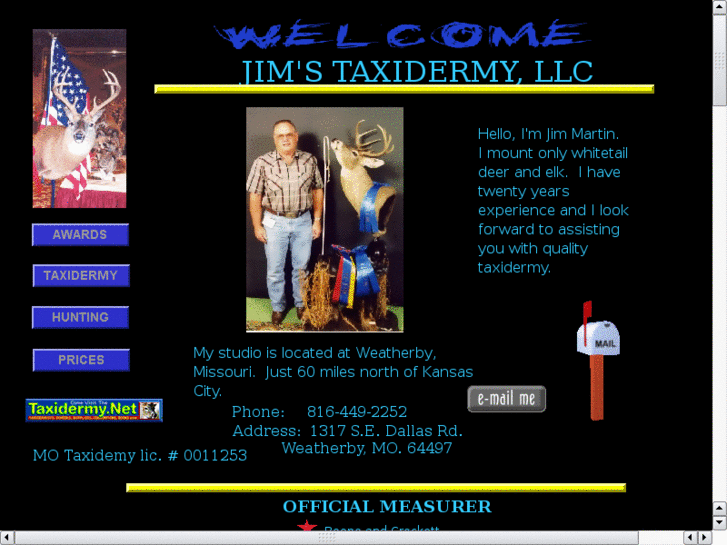 www.jimstaxidermy.net