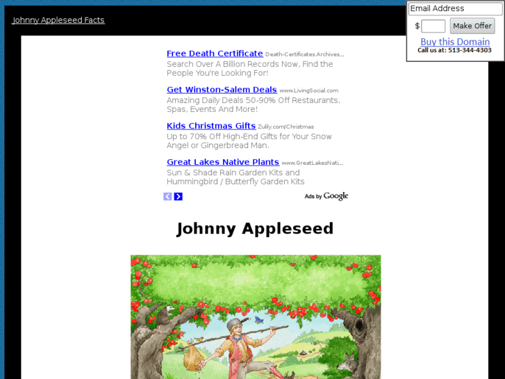 www.johnnyappleseedfacts.com