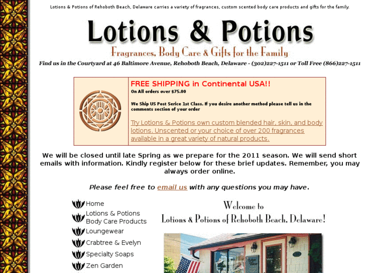 www.lotionspotionsrehoboth.com