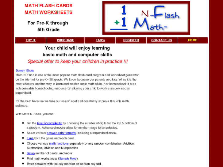 www.math-flash-cards.com